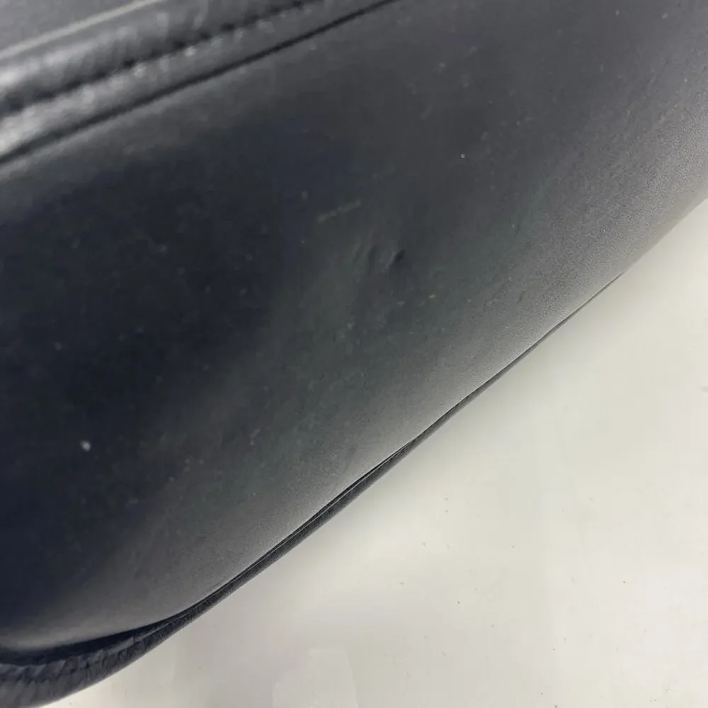 Vintage Coach Legacy Black Leather Satchel 9063